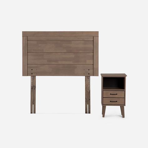 Cama Europea Pratta 1,5 Plazas Pata Acero + Muebles Sicilia-1