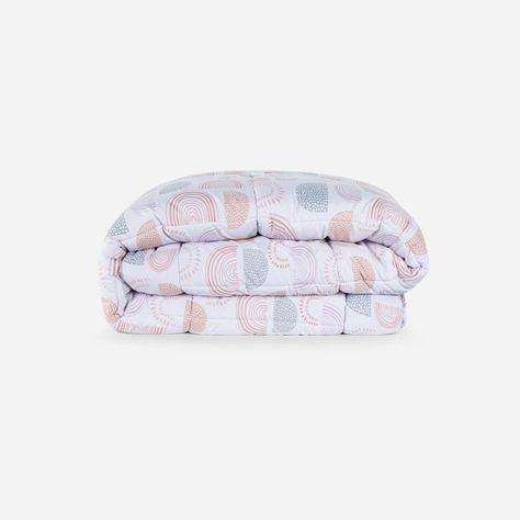 Plumón Reversible Kids Microfibra Rainbow 1,5 Plazas-4