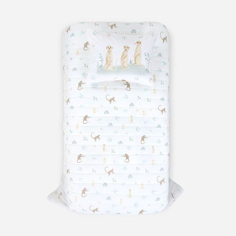 Cubrecama Rosen Kids Algodón Reversible África 1,5 Plazas-1