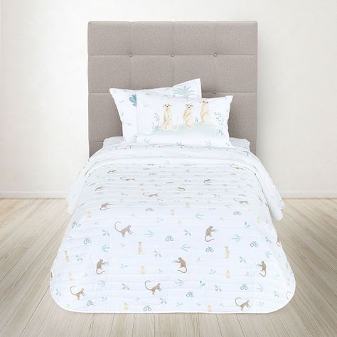 Cubrecama Rosen Kids Algodón Reversible África 1,5 Plazas-3