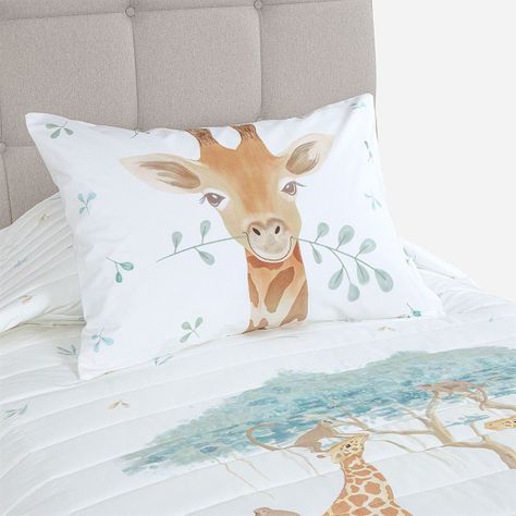 Cubrecama Rosen Kids Algodón Reversible África 1,5 Plazas-4