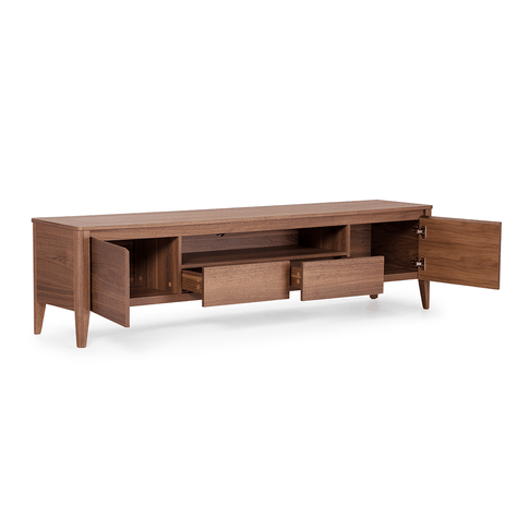Mesa de Tv Gruners 200 x 45 cm Marrón-6