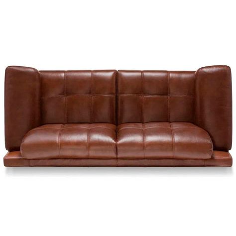Sofá Rosen 5037 3 Cuerpos Cuero Caramelo-4