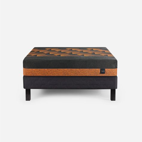 Cama Europea New Swag 1,5 Plazas 105 X 190 cm Base Grafito-5