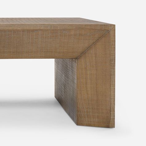 Mesa de Centro Rosen Ruka Rectangular 140 x 80 cm Café-3