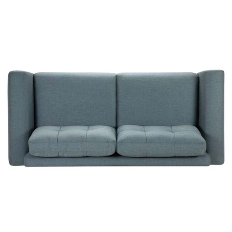 Sofá Rosen Biada 3 Cuerpos Tela Azul-5