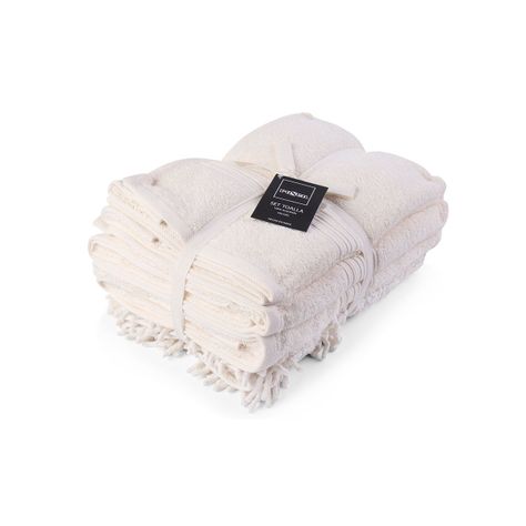Set de Toallas Rosen 420 Gr Crema-0
