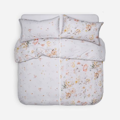 Funda Plumón Algodón Timeless Print Triberg Floral 2 Plazas-0