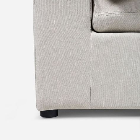 Sofá Seccional Rosen Zagreb Derecho Tela Beige-6