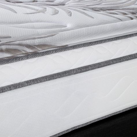 Cama Europea Neo Plus Super King + Almohadas Microfibra Feel-5