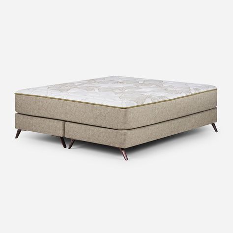 Box Spring Rosen Somnus King 180 x 200 cm Nougat II-0