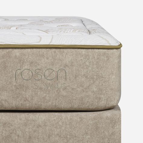 Box Spring Rosen Somnus King 180 x 200 cm Nougat II-3