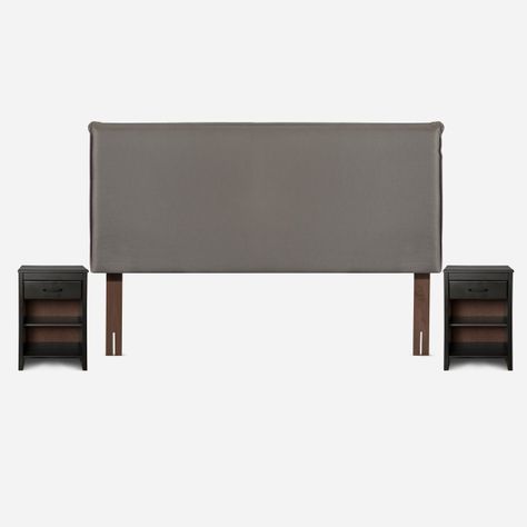 Cama Europea Pratta 2 Plazas Pata Madera + Muebles Maurice-2