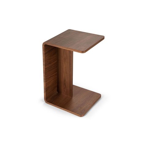 Mesa Lateral Rosen  Cours 39 x 35 cm Café-0