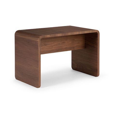 Mesa Lateral Rosen  Cours 39 x 35 cm Café-1