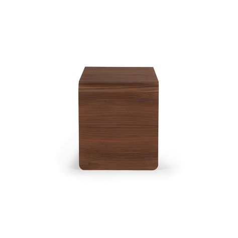 Mesa Lateral Rosen  Cours 39 x 35 cm Café-6