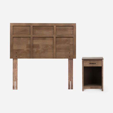 Cama Classique+ 1,5 Plazas  Con Muebles Robin Tostado-1