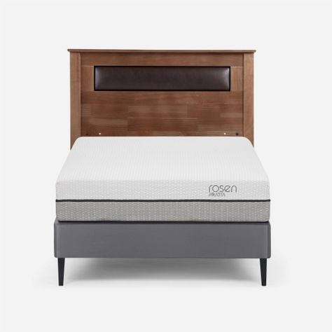 Cama Europea Pratta 1,5 Plazas Pata Acero + Respaldo Ferrara-1