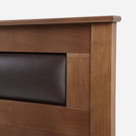 Cama Europea Pratta 1,5 Plazas Pata Acero + Respaldo Ferrara-6