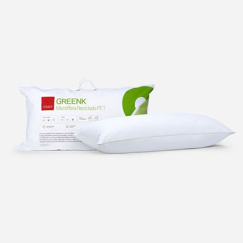 Almohada Rosen Microfibra Pet Greenk King 50x90 cm-2