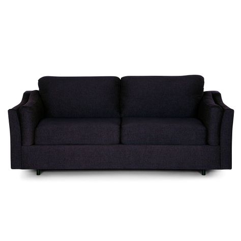 Sofá Cama Tyler One Fold 3 Cuerpos Tela Azul Marino-0