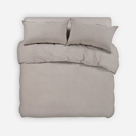 Funda Plumón Froens Algodón Orgánico Beige King-0
