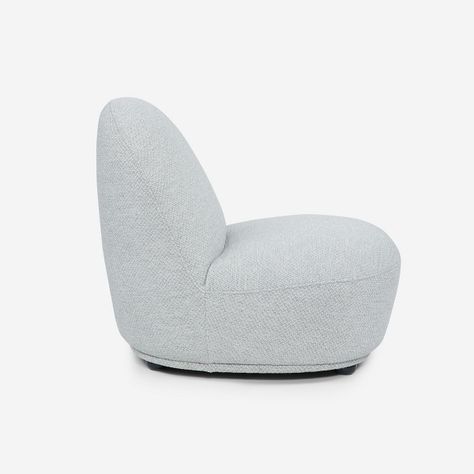 Poltrona Rosen Stone Tela Gris Perla-2