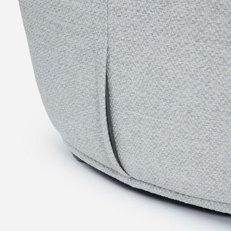 Poltrona Rosen Stone Tela Gris Perla-5