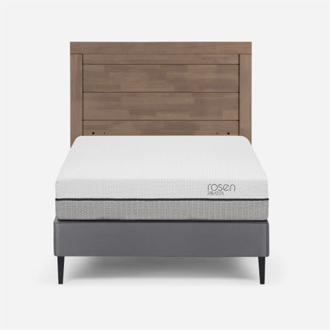 Cama Europea Pratta 1,5 Plazas Pata Acero + Respaldo Sicilia-0