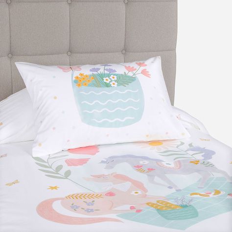 Funda Plumón Algodón Coleccion Kids UnicornioFolk 1,5 Plazas-6