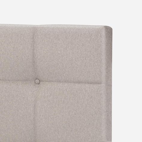 Cama Europea Neo Plus King 180x200 cm + Respaldo Issey Beige-3
