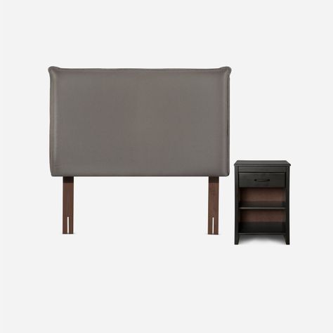 Cama Europea Pratta 1 Plaza Pata Madera + Muebles Maurice-2