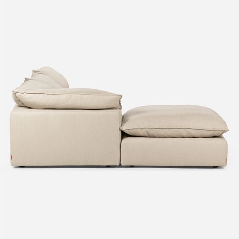 Sofá Seccional Rosen Shanklin 4 Piezas Izquierdo Tela Beige-4