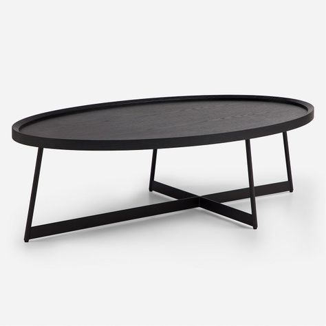 Mesa de Centro Rosen Liberty 120x70 cm Negro-0