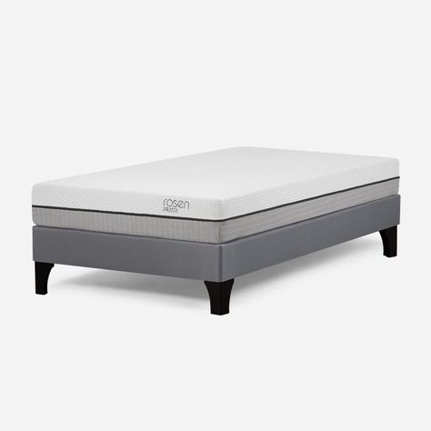 Cama Europea Pratta 1,5 Plazas Pata Madera 105x200 cm-0