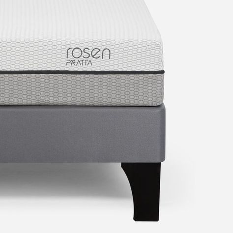 Cama Europea Pratta 1,5 Plazas Pata Madera 105x200 cm-3