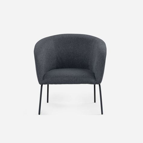 Poltrona Rosen Fulton Tela Grafito-1