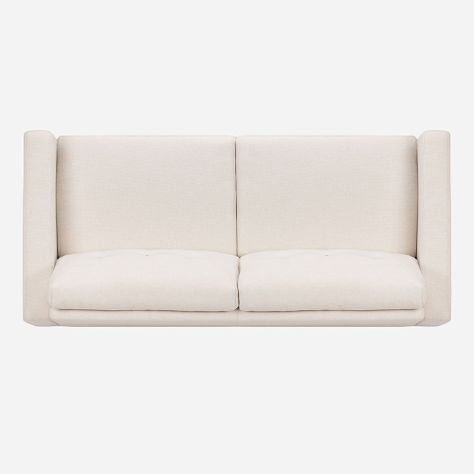 Sofá Rosen Sablon 3 Cuerpos Tela Blanco-7