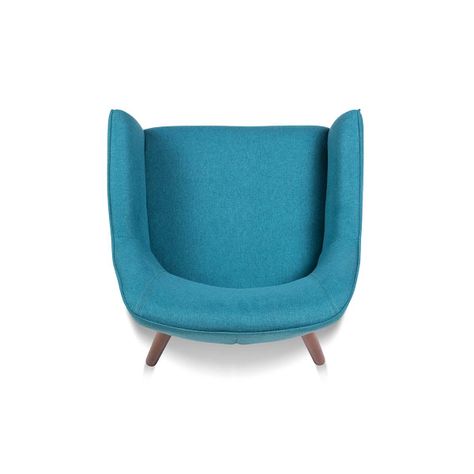 Set 2 Poltronas Rosen Matilda Tela Azul-3