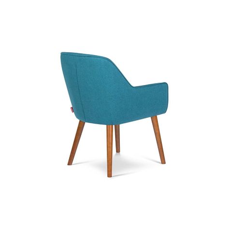 Set 2 Poltronas Rosen Matilda Tela Azul-4