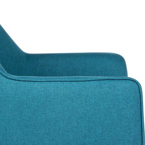 Set 2 Poltronas Rosen Matilda Tela Azul-6