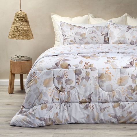 Plumón Reversible Algodón Mallorca King-2