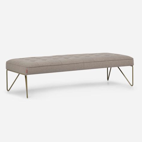 Banqueta Rosen Stepney Tela Taupe-6