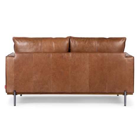 Sofá Rosen Westwood 2 Cuerpos Cuero Camel-6