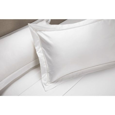 Sábana Rosen 500 Hilos Algodón Lisa Blanca Súper King-0