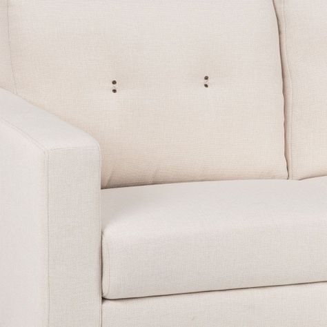 Sofá Rosen Sablon 2 Cuerpos Tela Blanco-9