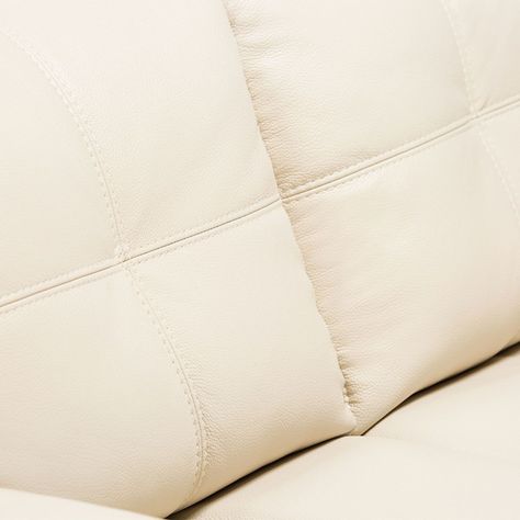 Sofá Rosen 5037 2 Cuerpos Cuero Beige-6