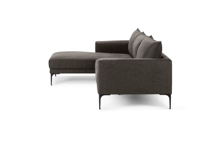 Sofá Seccional Rosen Barnes Izquierdo Tela Charcoal-2
