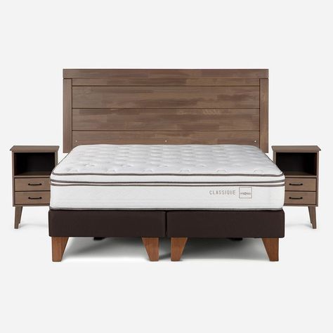 Cama Classique+ King 180 x 200 cm Con Muebles Sicilia-0