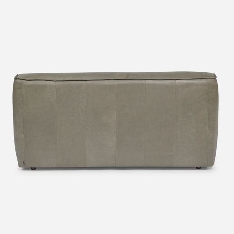 Sofá Rosen Hamar 3 Cuerpos Cuero Stone-3